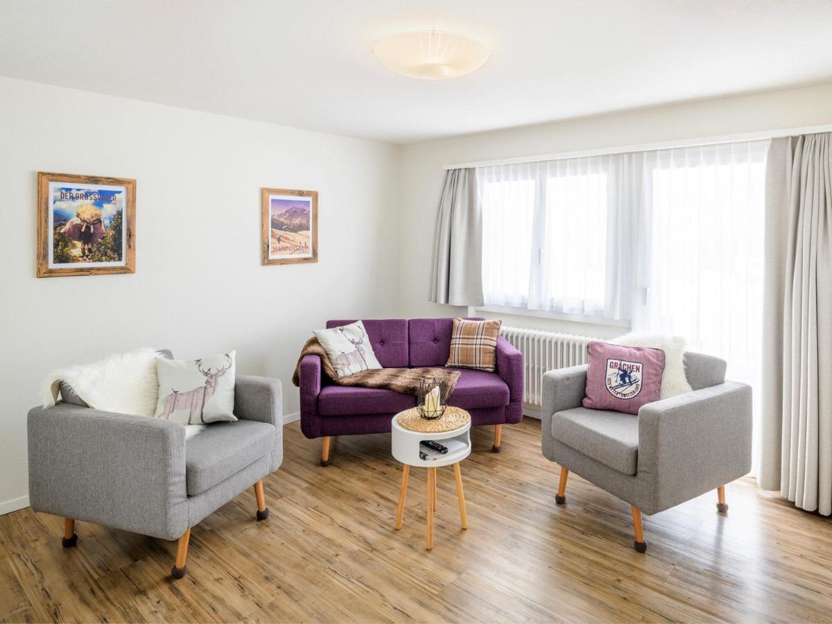 Chalet Soldanella Grachen Room photo