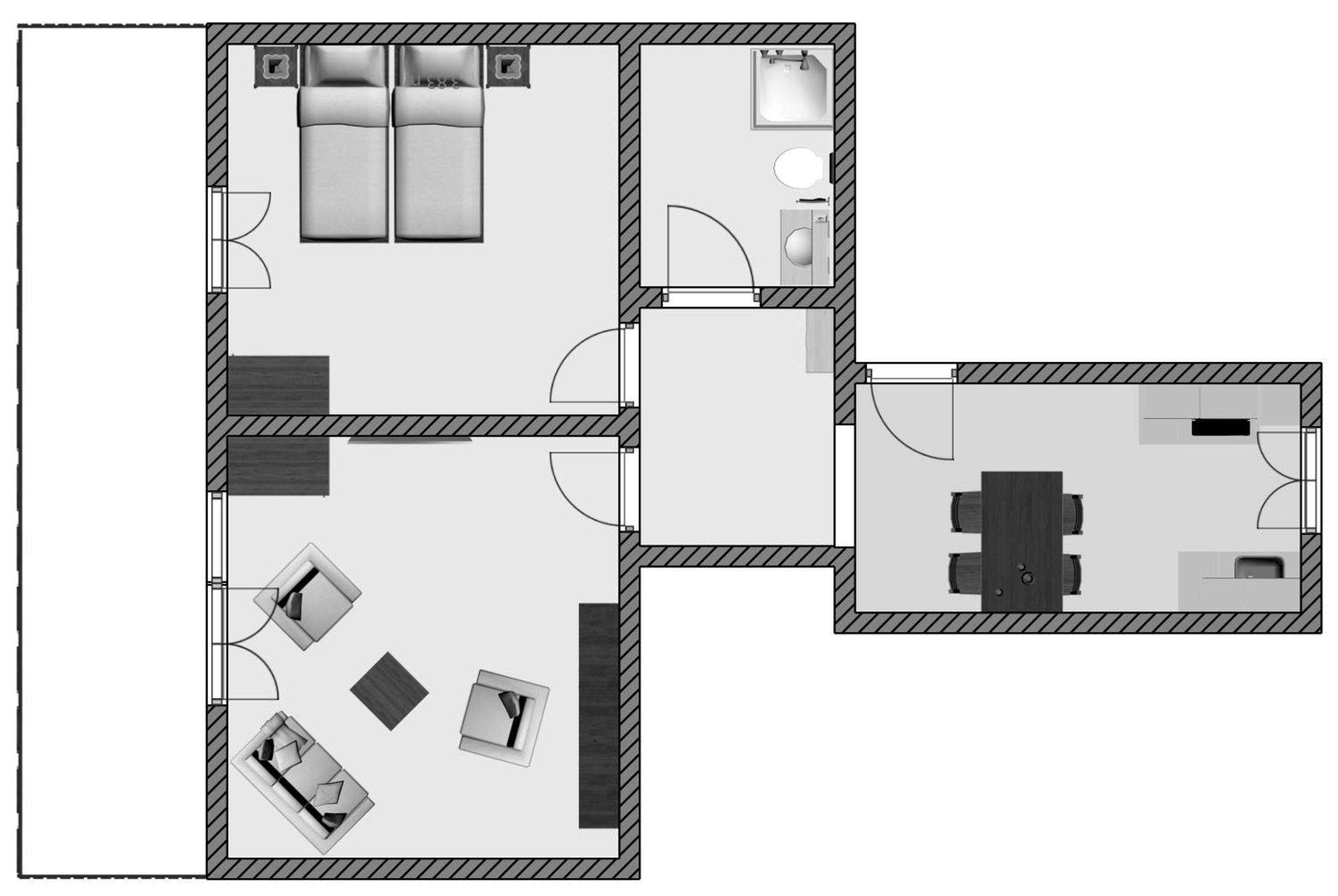 Chalet Soldanella Grachen Room photo