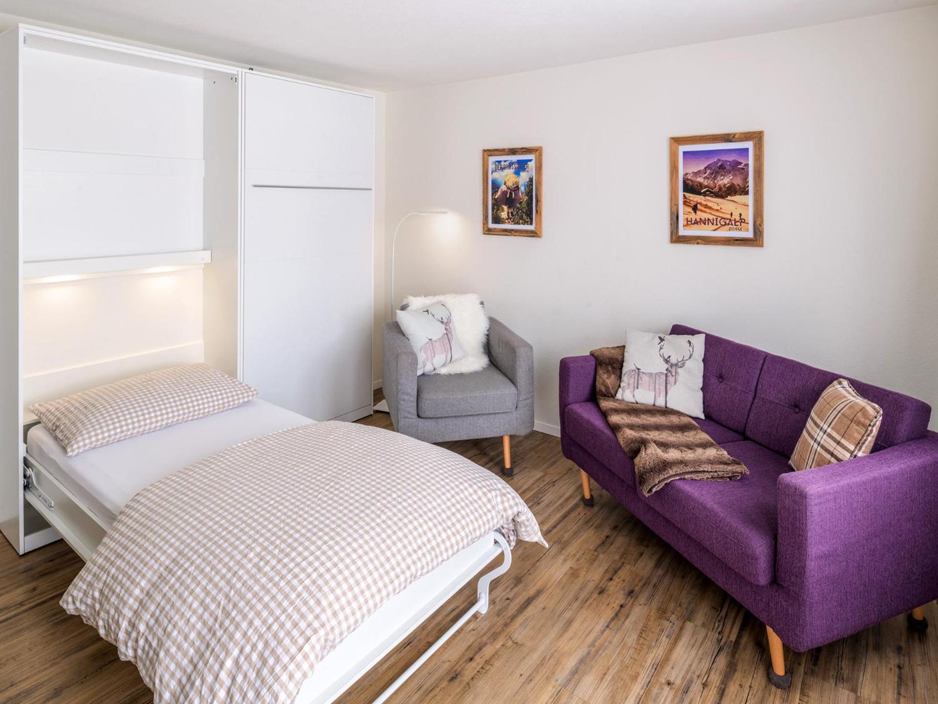 Chalet Soldanella Grachen Room photo